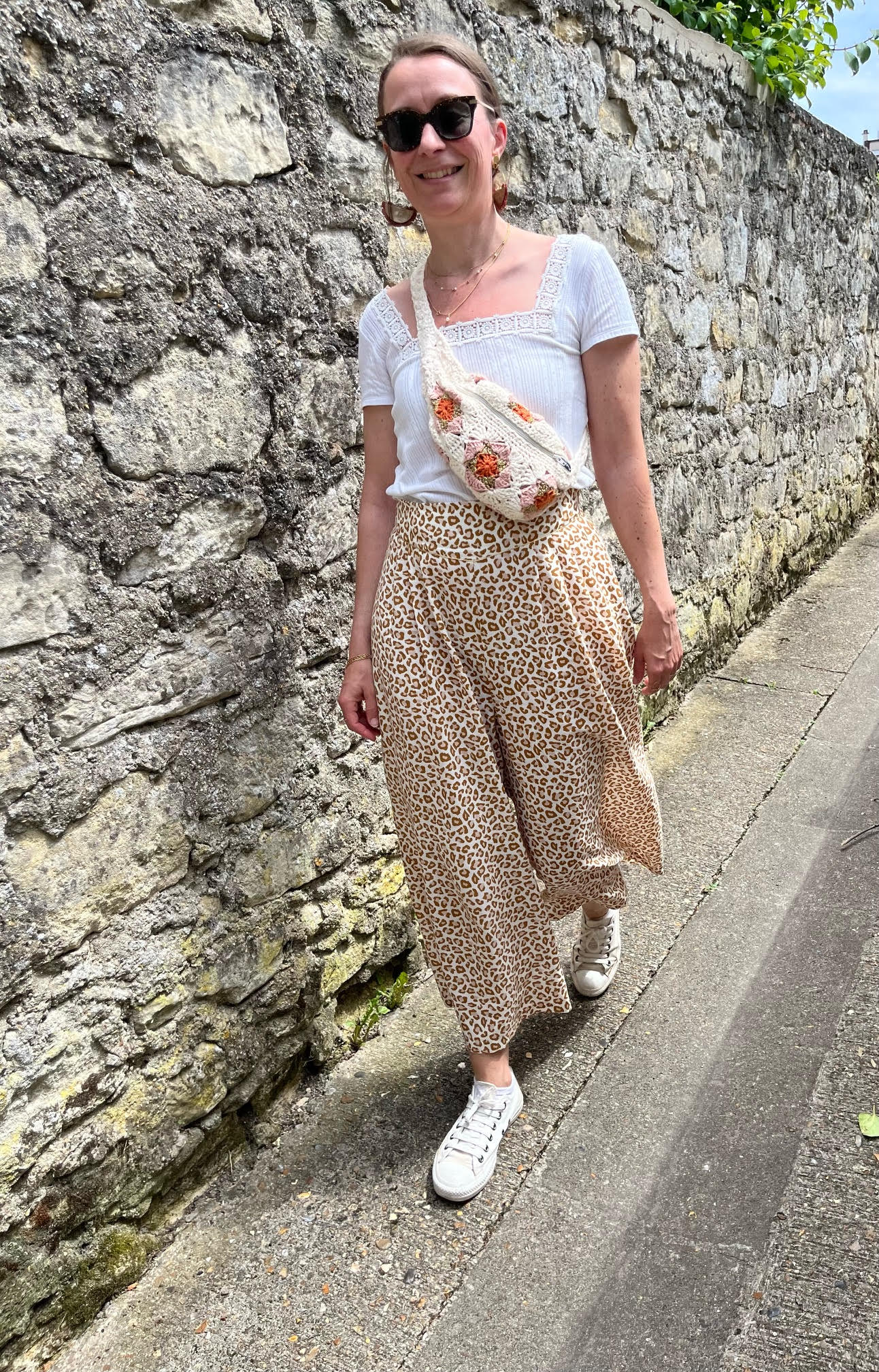 Laeti & Léa Andromède 32-52 patron couture pantalon PDF palazzo