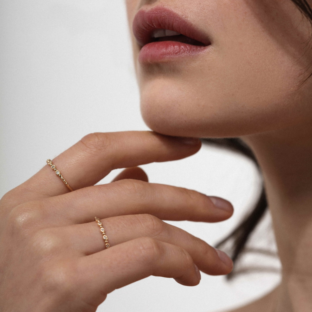 Angèle Brousse Nina Small bague or 18 carats diamant