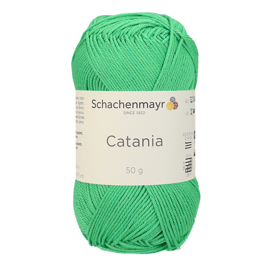 Schachenmayr Catania 0389 fil coton vert clair 50 g