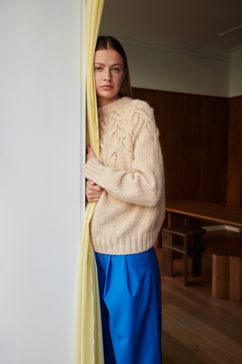 Isager Yarn Kits Efeu Sweater kit tricot pull