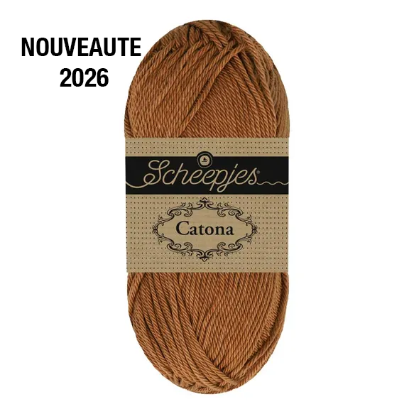 Scheepjes Catona 0112 fil coton crochet pelote mercerisé