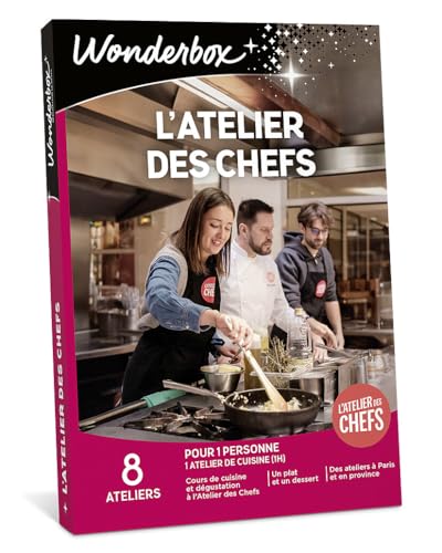 Wonderbox L'Atelier des Chefs coffret cuisine 1 pers cours