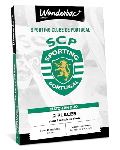 Wonderbox Évènements Sportifs Sporting Clube coffret cadeau 2 places match foot