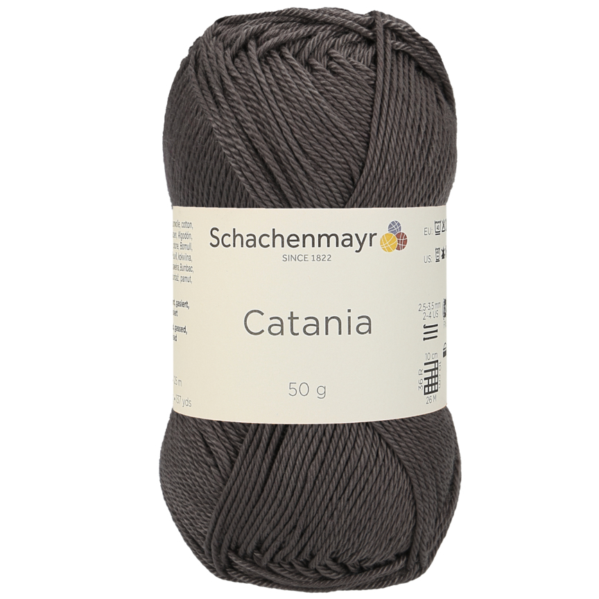 Schachenmayr Catania 0415 fil coton zartbitter 50g chocolat