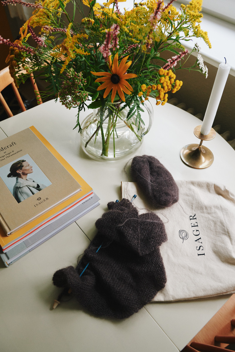 Isager Retreat Strikkeweekend atelier tricot laine