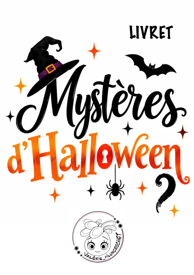 Valerie Fil Un Crochet Mystère Halloween 2026 livret crochet sans kit
