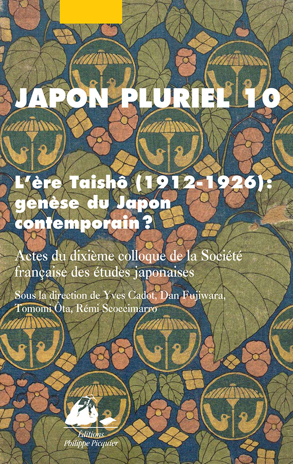 Éditions Picquier Japon Pluriel 10 livre essai Japon